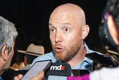 Esteban Allasino, intendente de Luján de Cuyo, habló con MDZ Radio 105.5 FM Foto: Santiago Tagua/MDZ