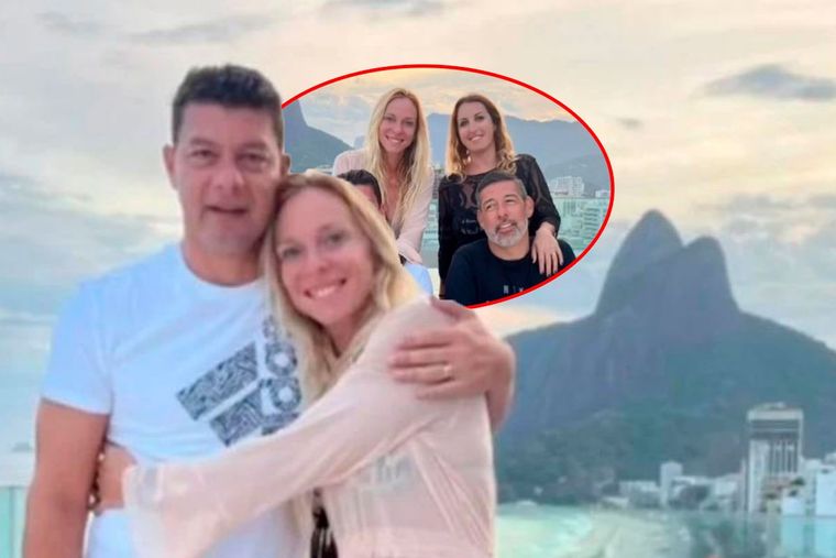 Battaglia eligió Rio de Janeiro para tomarse un descanso de sus funciones en Boca.