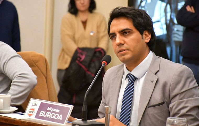 Miqueas Burgoa, concejal de Guaymallén (UCR)
