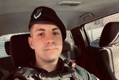 Jeremías Armayor, el agente repudiado en las redes por su accionar en el operativo del partido de Godoy Cruz ante Vélez Foto: Redes sociales