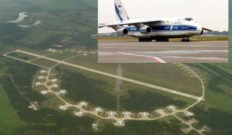 aeródromo Seshcha Rusia El sitio atacado es una importante base de Rusia. Foto: Sutherstock.