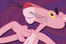 La Pantera Rosa es un personaje alto y delgado, con cejas gruesas, extremidades largas y delgadas. Foto: Archivo