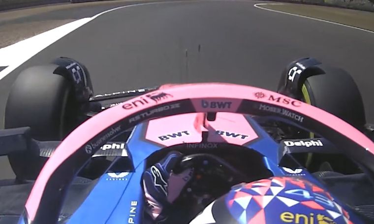 Colapinto ya gira en las FP1 en Silverstone