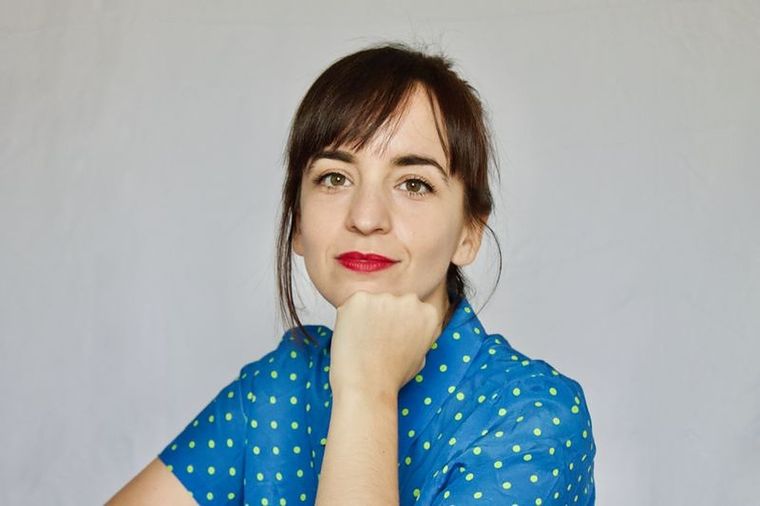 La escritora Marta Jiménez Serrano hace parte del Hay Festival de Arequipa 2023. Foto: NOELIA OLBÉS