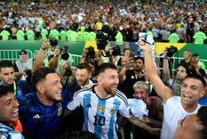 La Selección Argentina le ganó a Brasil 1 a 0. Foto: X @Argentina