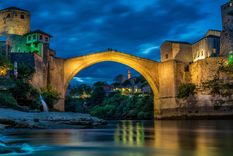 La cuidad bosnia de Mostar es una de las más hermosas de la península balcánica