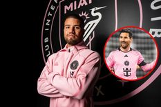 El defensor argentino se deshizo en elogios para la Pulga. Foto: Inter Miami Prensa El defensor argentino se deshizo en elogios para la Pulga. Foto: Inter Miami Prensa