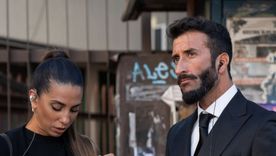 Roberto Castillo junto a Cinthia Fernandez. Roberto Castillo junto a Cinthia Fernandez.