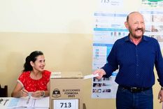 Fuerte presencia de boletas de Insfrán para elegir Gobernador. Foto: Twitter