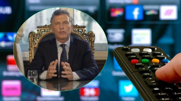Macri se despidió de su mandato con pantalla caliente