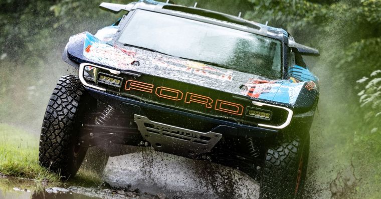 Así es el 4x4 de Ford que competirá en el Dakar Foto: Ford