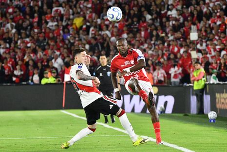Tras el empate en Colombia, River e Independiente Santa Fe definirán la serie el próximo miércoles en el Monumental.&nbsp;
