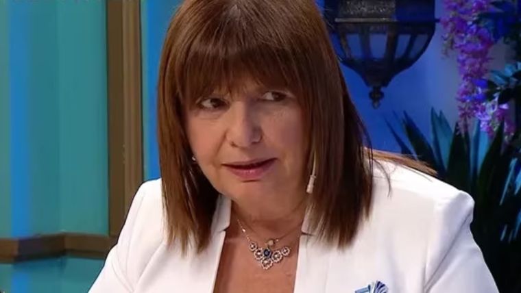 Patricia Bullrich ironizó sobre el pelo de Javier Milei en el programa de Mirtha Legrand. Foto: captura de video El Trece.