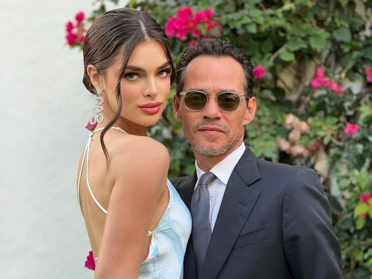 Marc Anthony y Nadia Ferreira esperan su primer bebé.