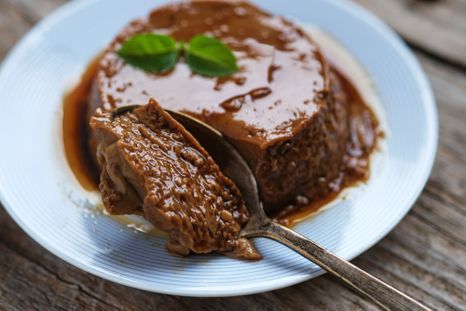 Prepará tu propio flan de chocolate. Prepará tu propio flan de chocolate.