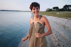 calu rivero volvio a apostar al amor con el hijo de un ex presidente