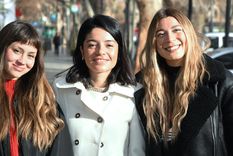 Valentina Morán, Sol Salinas y Giuliana Díaz las tres legisladoras amigas. Foto: Rodrigo DAngelo / MDZ