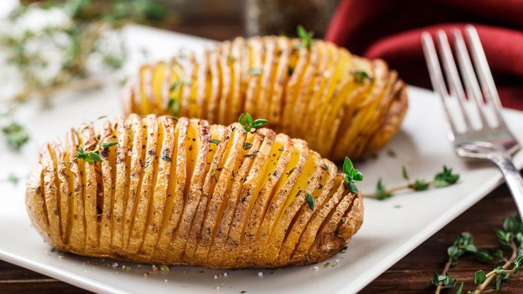 Patatas hasselback ¡nuestras favoritas!