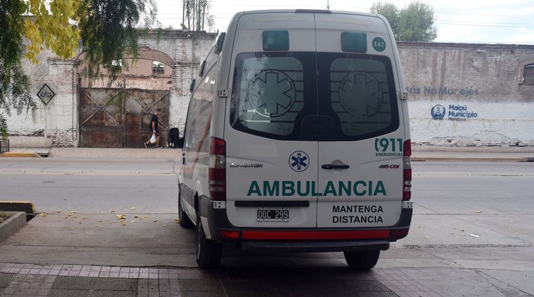 La ambulancia constató la muerte del hombre Foto: MDZ