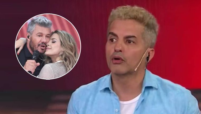 Ángel de Brito habló de los rumores de crisis entre Marcelo Tinelli y Milett Figueroa.