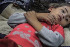 Ya son alrededor de 6.000 niñas y niños asesinados en Gaza. Foto: DPA