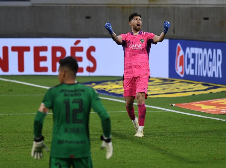 Rossi fue nuevamente la gran figura de Boca. Foto: @SC_ESPN