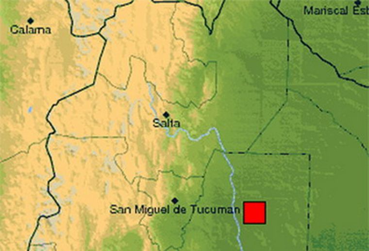 El epicentro fue en Santiago del Estero. Foto: Web