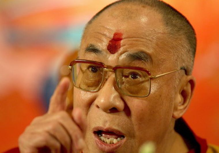 El Dalai Lama, fue nombrado ciudadano de honor. Foto: EFE