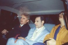 Freddie Mercury, junto a Roger Taylor. Foto: Pilar Tulián