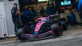 Franco Colapinto se prepara para los tests de Baréin. Franco Colapinto se prepara para los tests de Baréin.