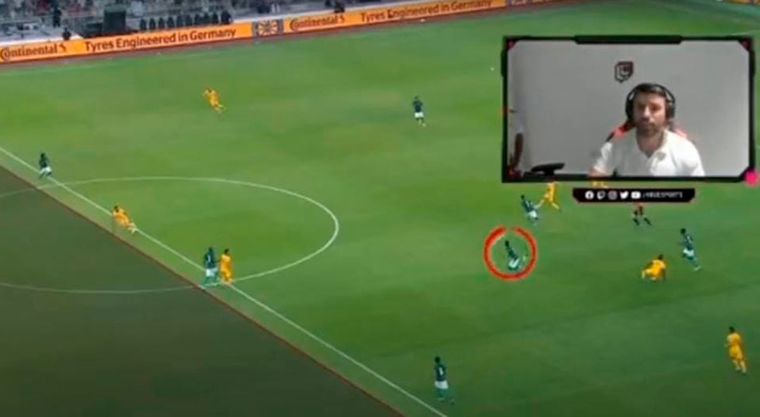 Agüero analizó hace siete meses cómo jugaba Arabia Saudita y acertó en todo.