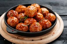 Albóndigas de cerdo agridulce Una receta simple y deliciosa en pocos minutos Foto: Shutterstock