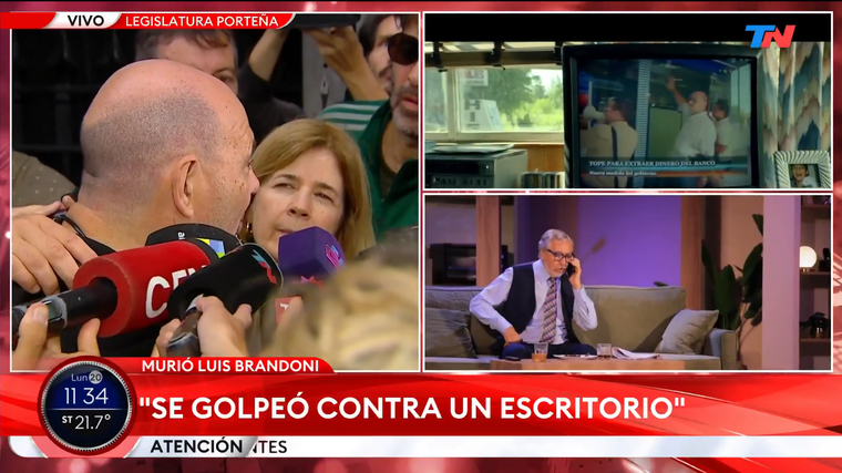Carlos Rottemberg contó cómo fue el accidente de Luis Brandoni. Carlos Rottemberg contó cómo fue el accidente de Luis Brandoni. 
