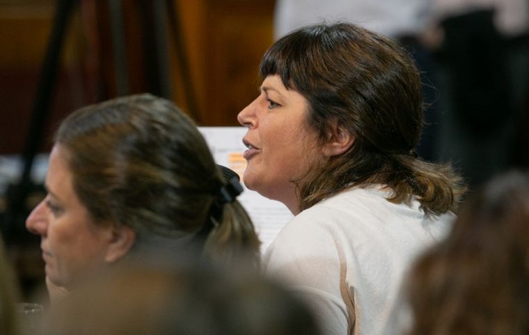 Ana Carolina Gaillard apuntó ferozmente contra el oficialismo y los sectores afines Foto: Noticia Argentinas