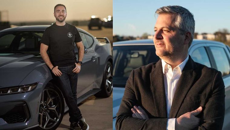 Osvaldo Santi y Marcelo Ramos Ford Argentina