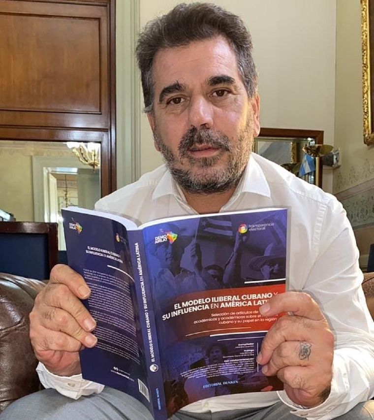 El jefe del bloque de diputados del PRO, Cristian Ritondo. Foto: Twitter Cristian Ritondo.