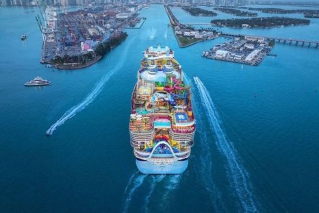 Es el crucero más gran del mundo Foto: Royal Caribbean