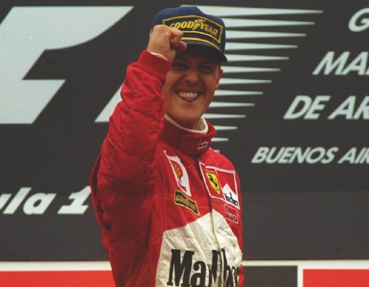 Schumacher, último ganador del GP de Argentina de la Fórmula 1.