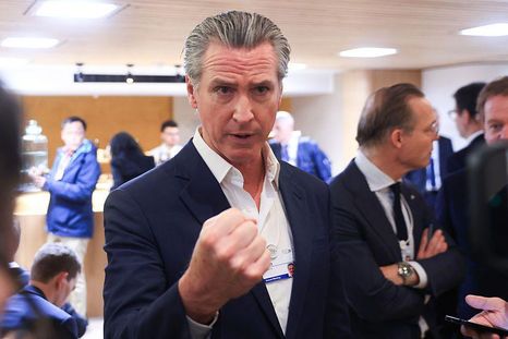 Gavin Newsom lanzó un fuerte mensaje a los líderes europeos.