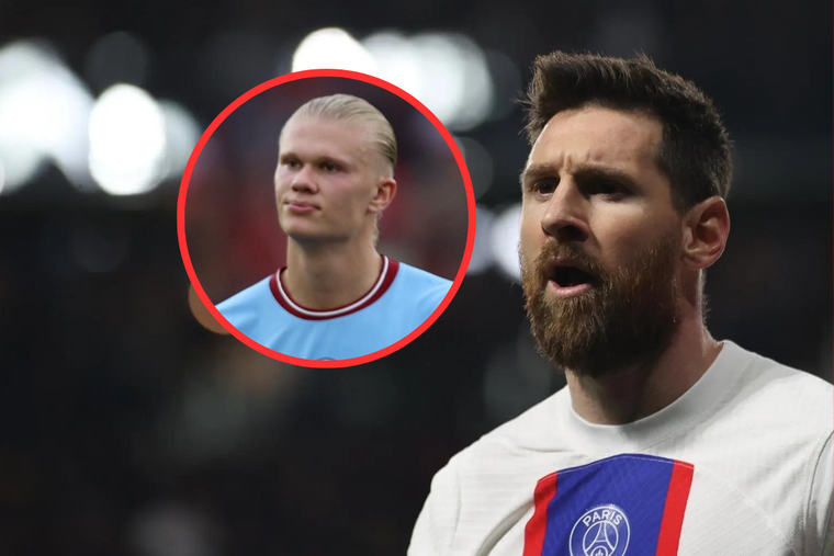 Rooney aseguró que nadie juega mejor que Haaland en estos momentos, ni siquiera Messi