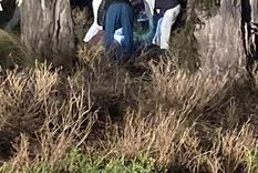 El momento en el que encontraron el cuerpo