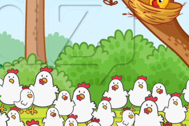 ACERTIJO VISUAL ACERTIJO VISUAL, RETO VISUAL, GALLINA Foto: MDZ ONLINE
