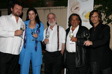 MDZol | Christophe Krywonis, Margareth Henríquez, Ramiro Rodríguez Pardo, Paul Bondoux y Pablo Massey. Foto: Gentileza