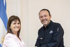 Bullrich destacó su reunión con Gustavo Villatoro, ministro de Justicia y Seguridad de El Salvador Foto: X Patricia Bullrich