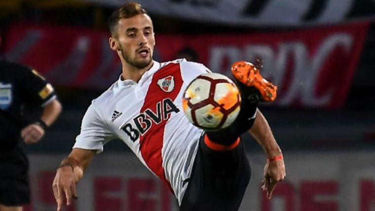 Marcelo Saracchi, el ex River que está cerca de Boca. Foto: Bundesliga.com