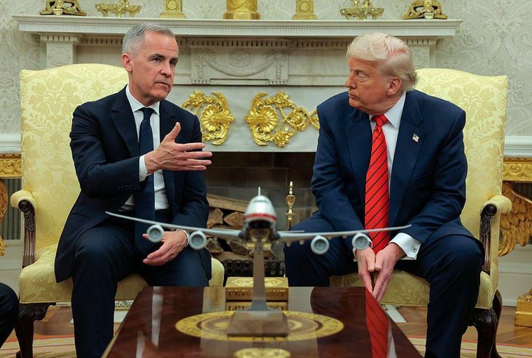 Carney y Trump han tenido varias reuniones, pero no han logrado resolver un acuerdo de comercio definitivo.