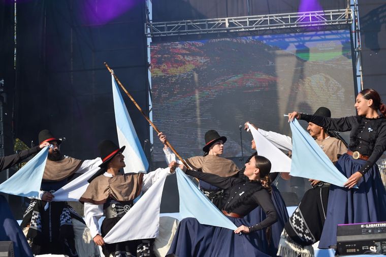 El Le Parc fue escenario de un gran festejo patrio este 25 de mayo. Foto: Maru Mena / MDZ