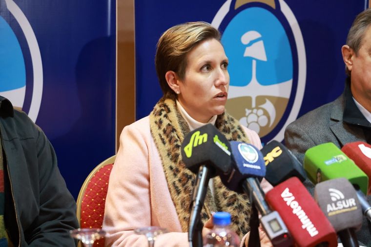 El anuncio fue hecho por la ministra de Energía y Ambiente, Jimena Latorre. Foto: Prensa Gobierno de Mendoza