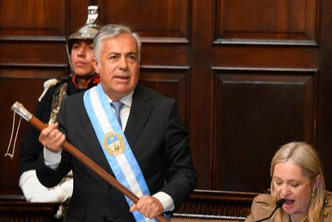 Cornejo hizo foco en la energía para diversificar la matriz productiva. Cornejo hizo foco en la energía para diversificar la matriz productiva.