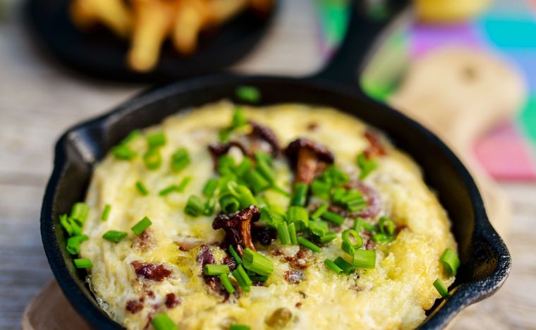 Frittata de berenjena Una receta clásica para hacer en minutos Foto: Shutterstock